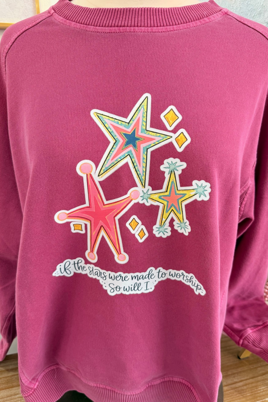 If The Stars Were Made to Worship Sweatshirt