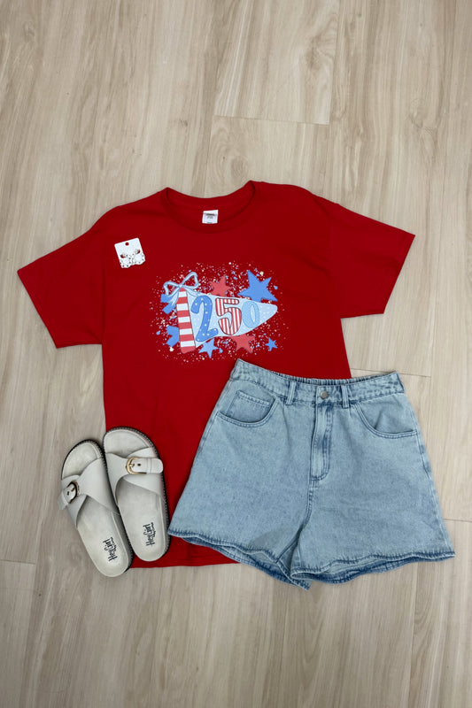 Celebrate America 250th Birthday Tee