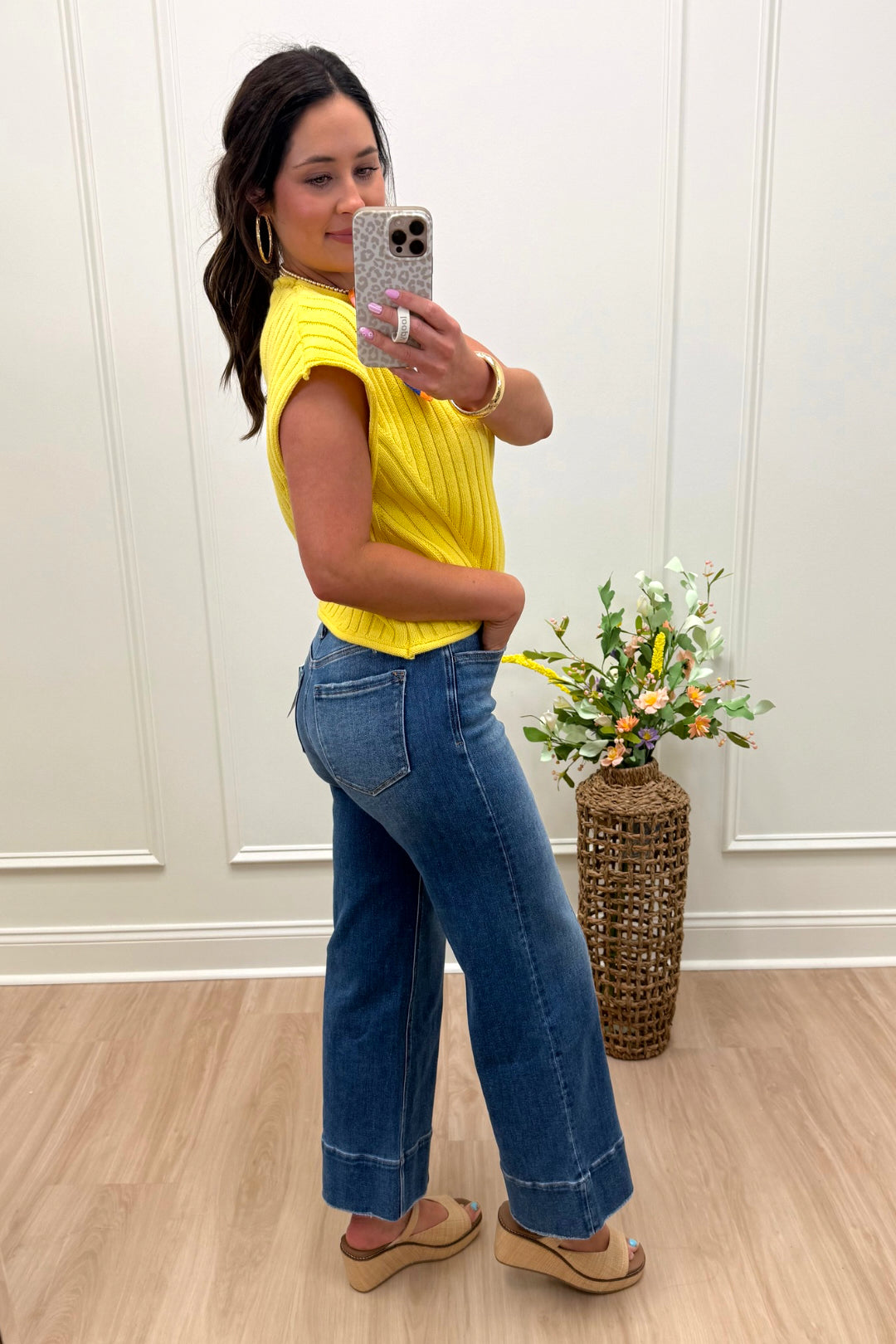 Sunshine Sweetheart Knit Top