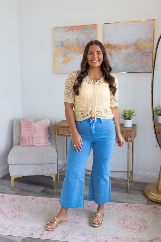 Away We Go Wide Leg Pants