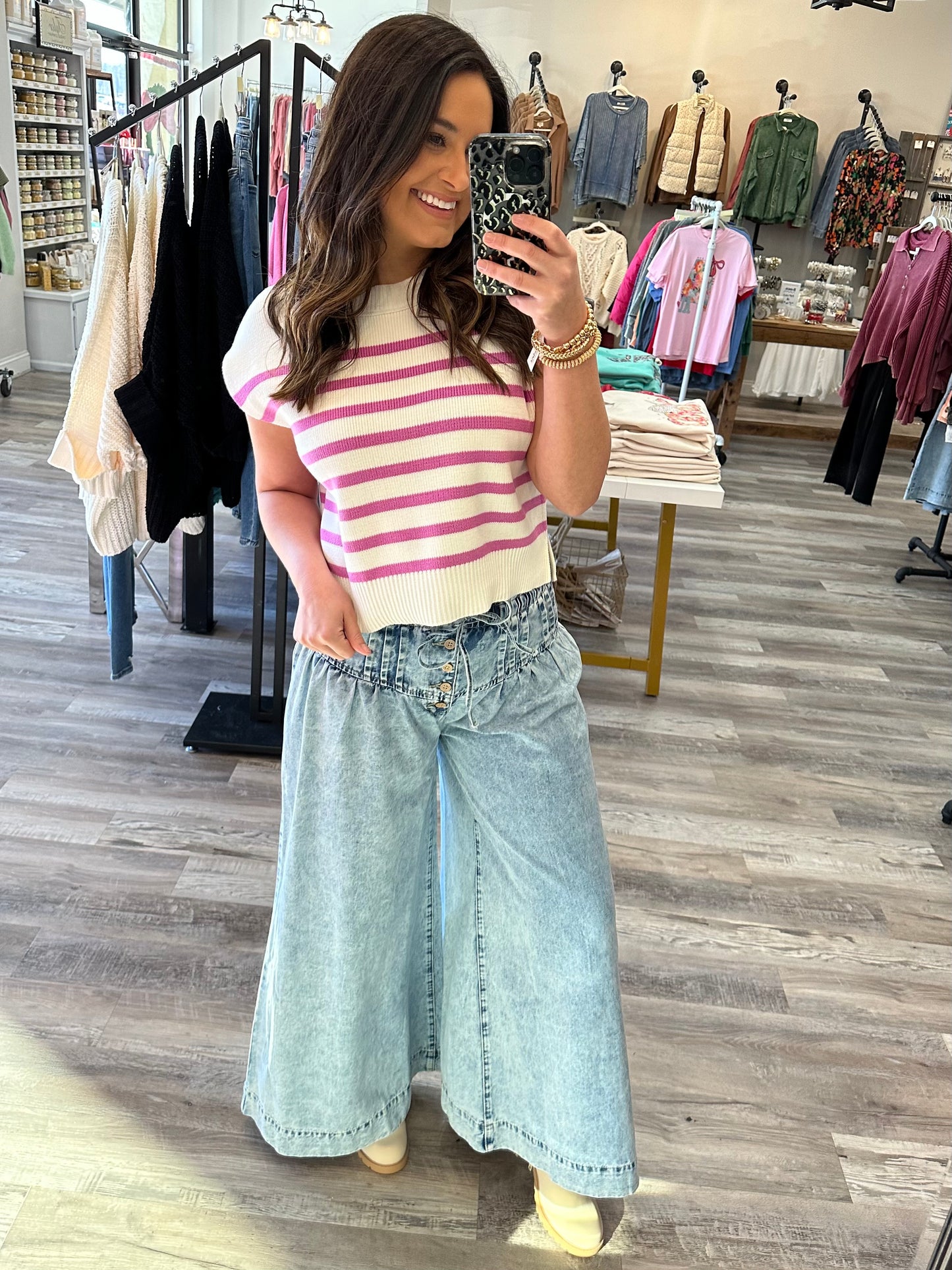 Right On Trend Wide Leg Pants- FINAL SALE