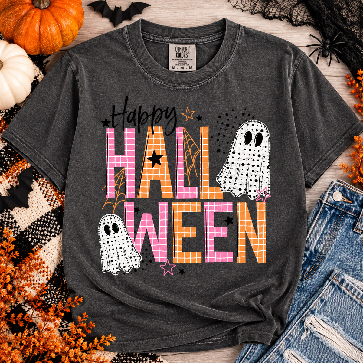 Happy Halloween Comfort Color Tee