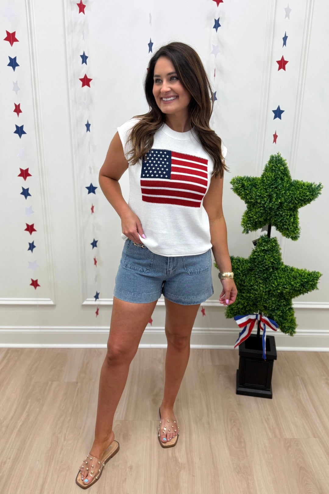 Sweet Liberty Sweater Top