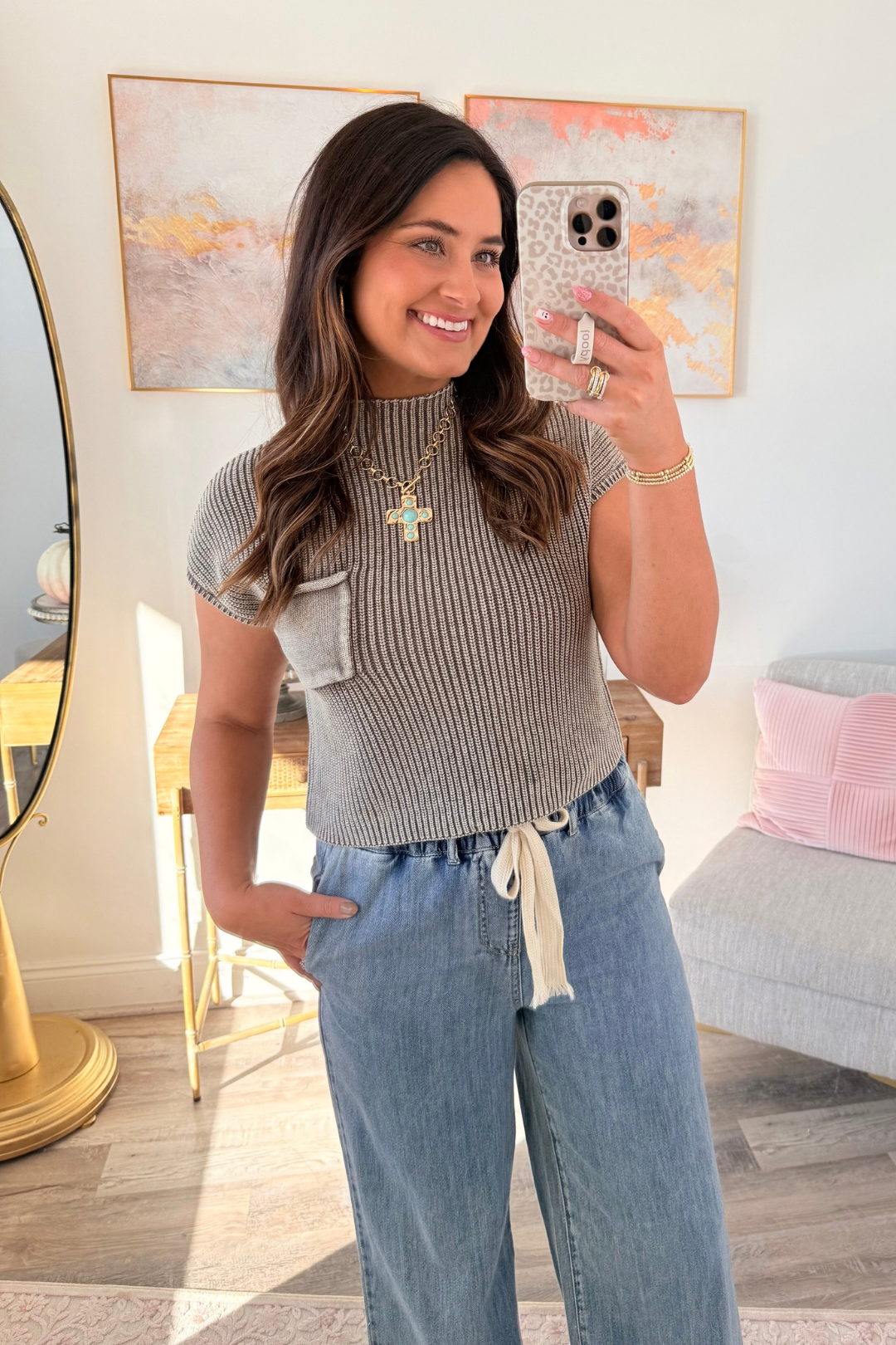 FadeFit Sweater Top  **Final Sale**Online Only**