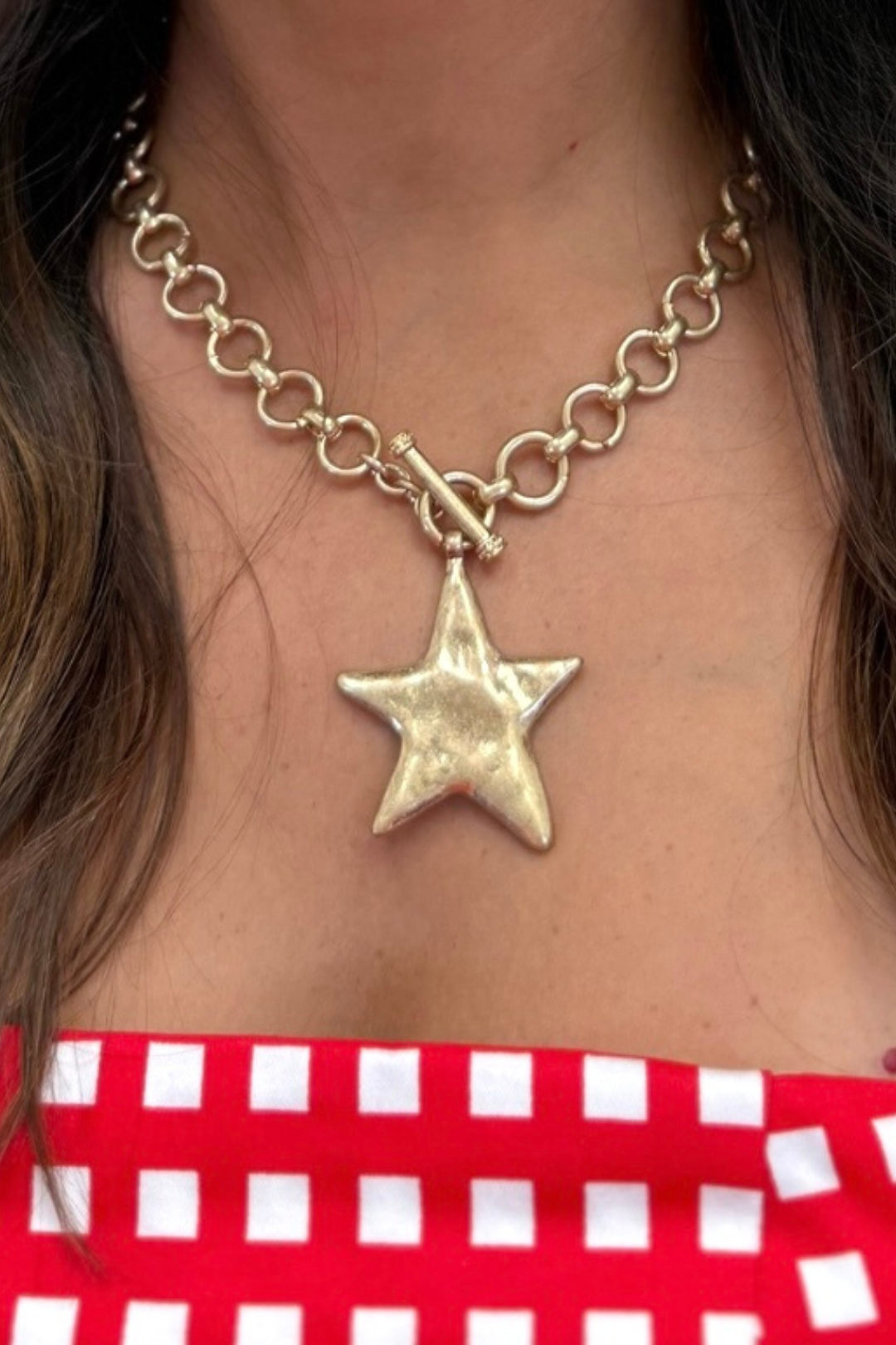 American Dream Star Toggle Necklace