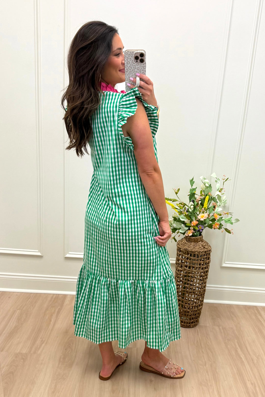 Gingham Charm Dress
