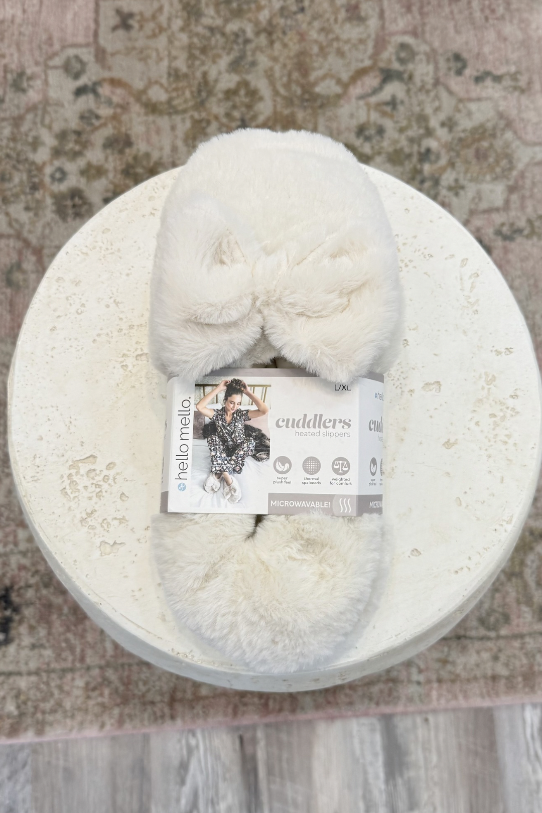 Hello Mello Cuddlers Heated Slippers *Final Sale**