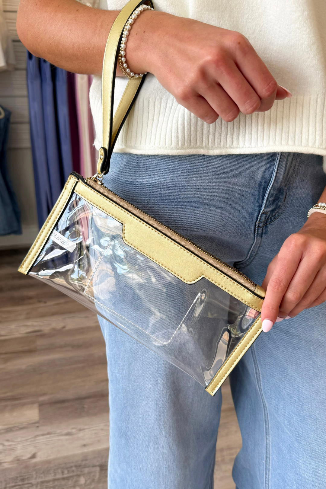 Clearly Essential Wristlet