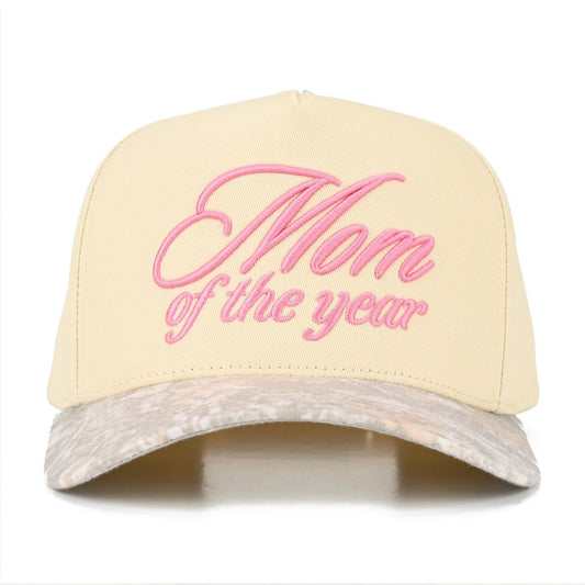 Mom Of The Year Camo Hat