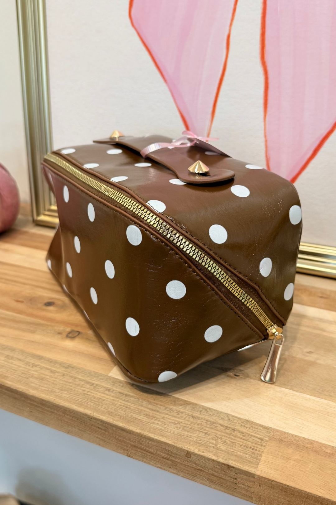 The Dotty Makeup Bag