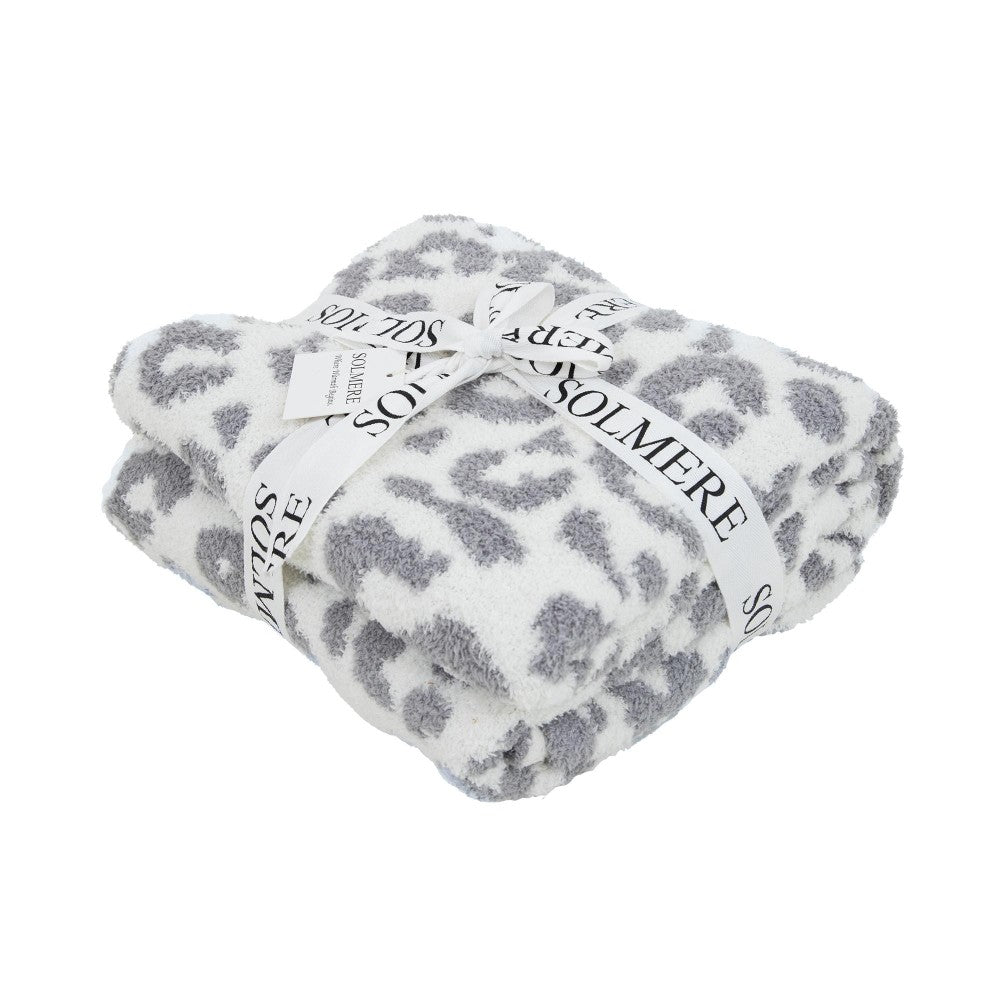 Solmere Animal Print Blanket