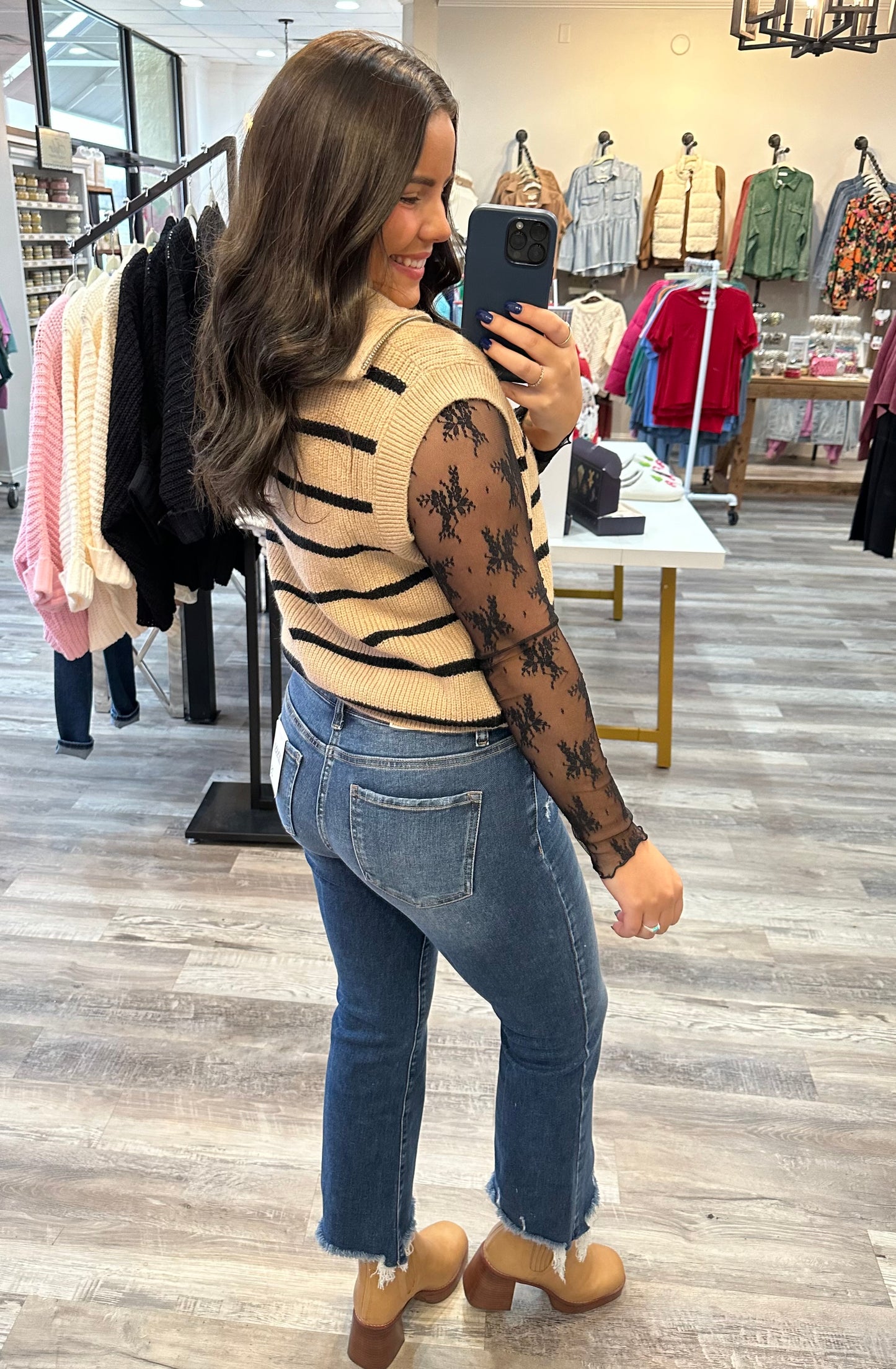Lace Layering Top