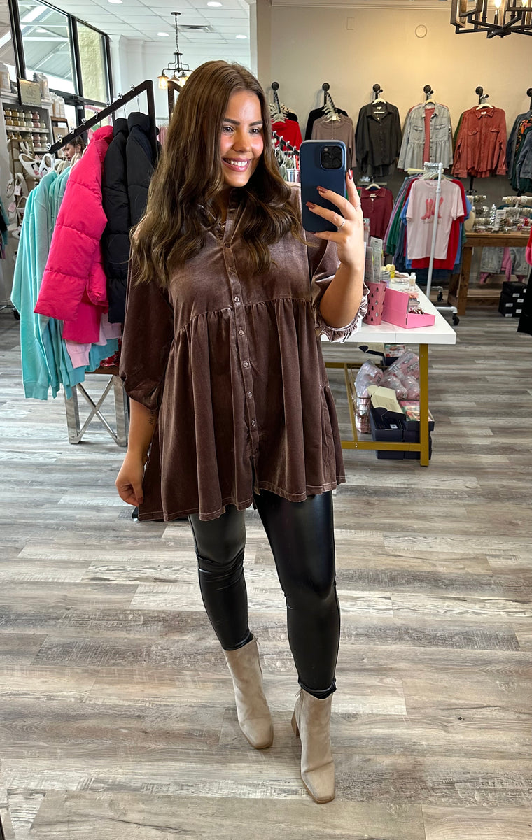 Velvet Essence Tunic