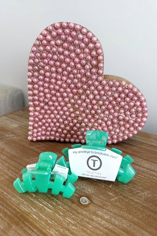 Teleties Classic Spring Splash Claw Clip