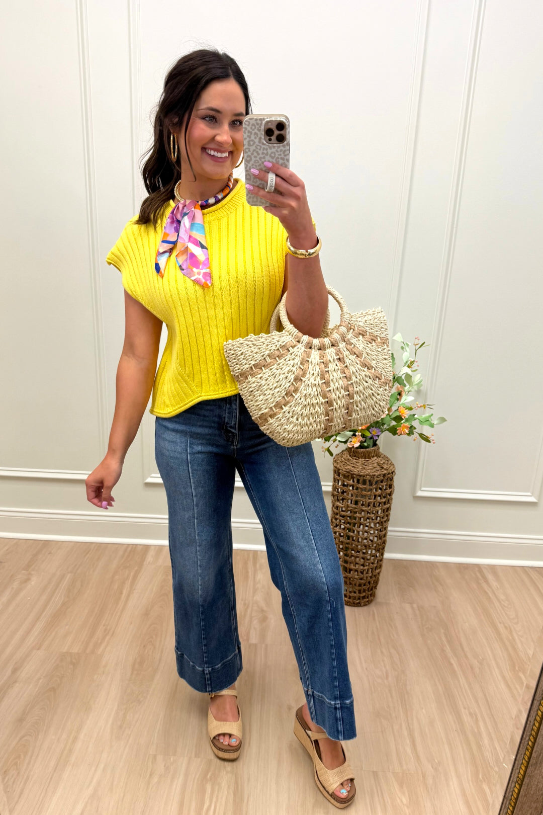 Sunshine Sweetheart Knit Top