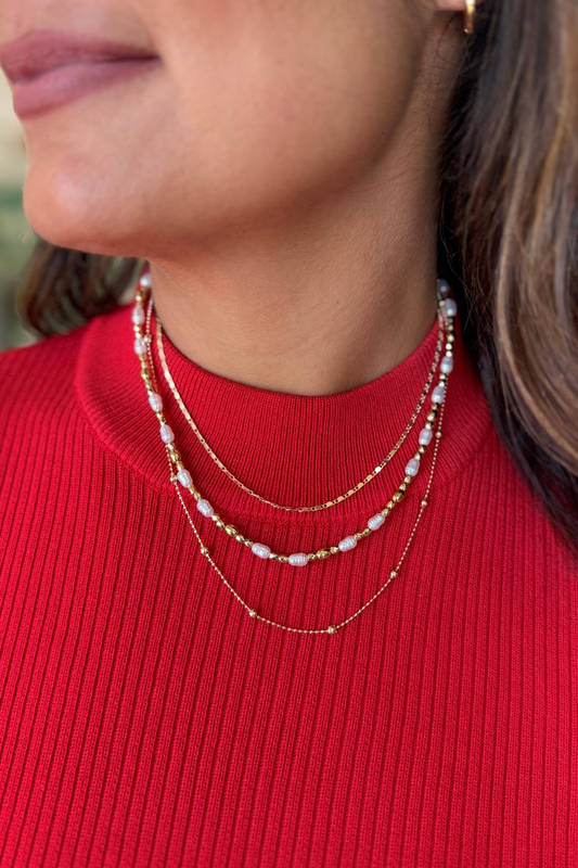 Golden Hour Layered Necklace