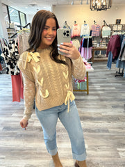 Ribbon Dreams Sweater Top