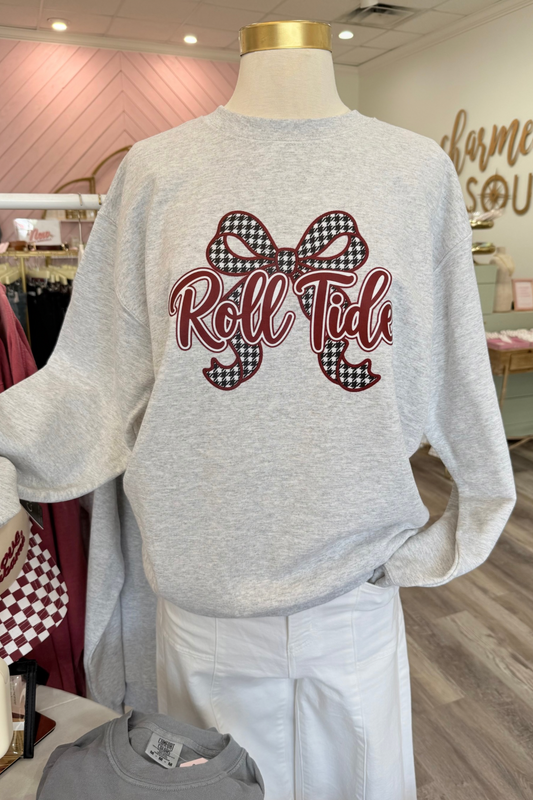 Houndstooth Roll Tide Sweatshirt