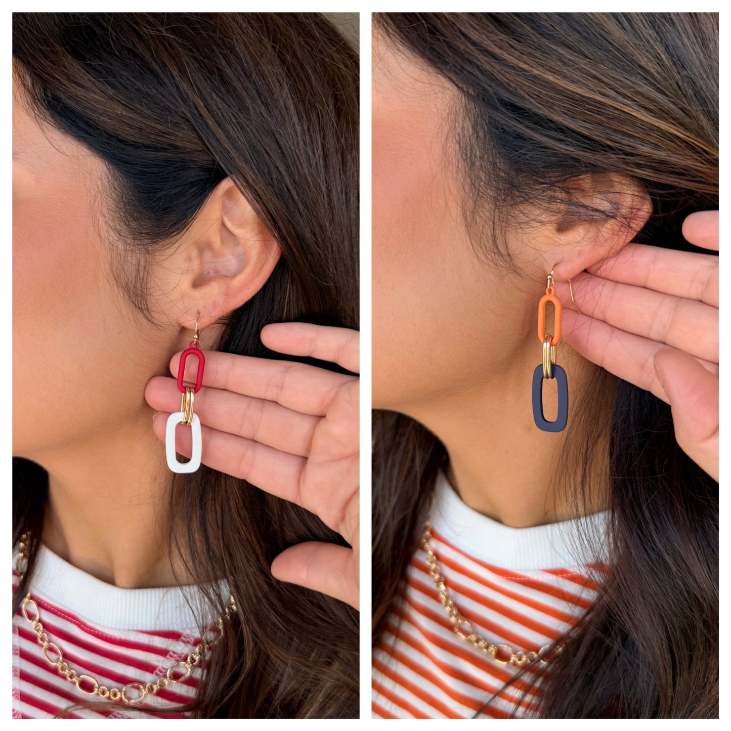 Kickoff Link Earrings