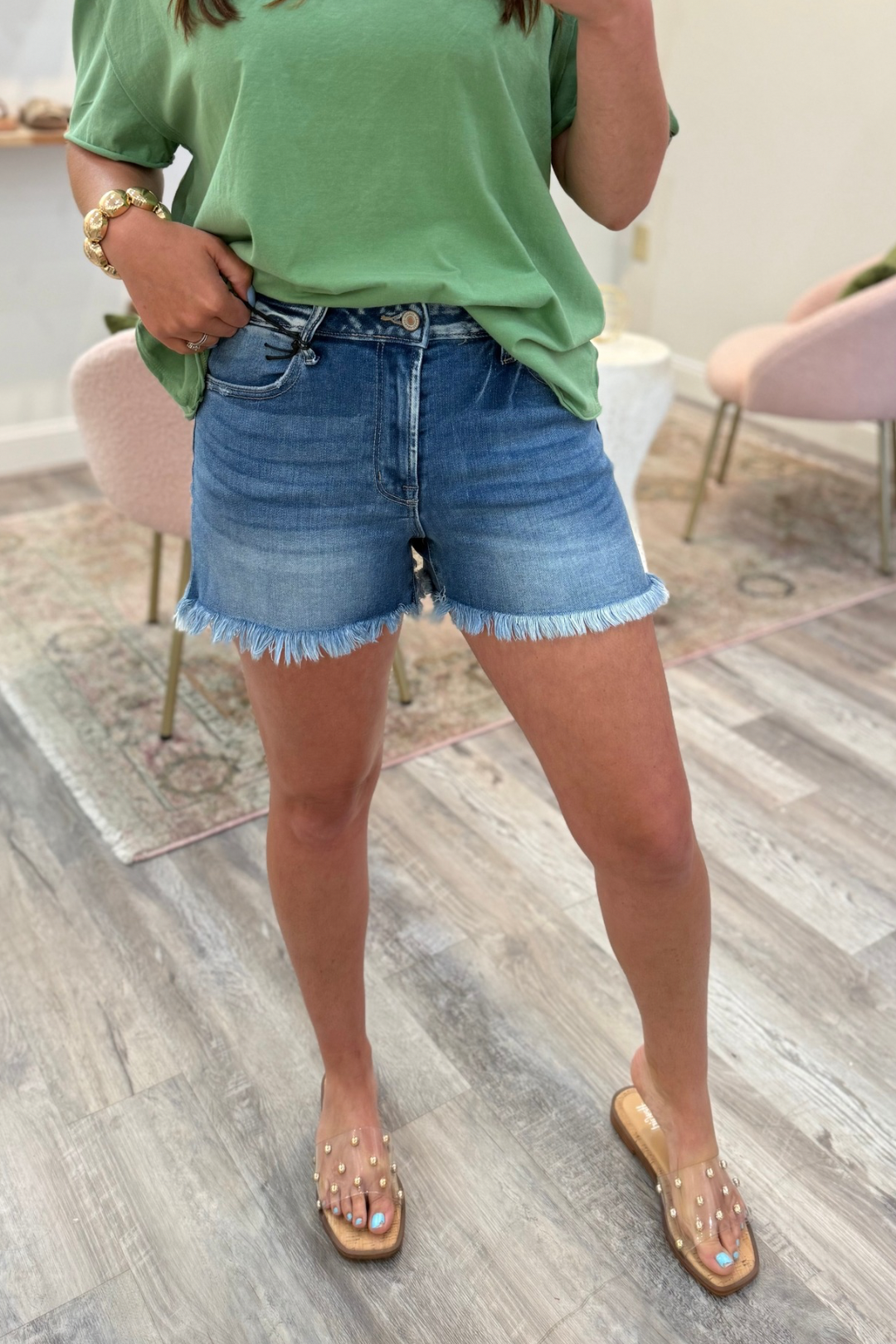 All Summer Long Denim Shorts