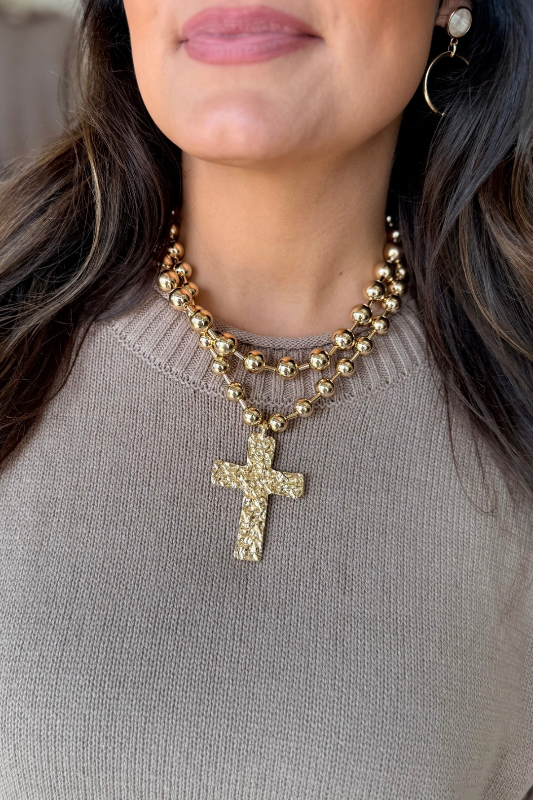 Cross Authority Necklace