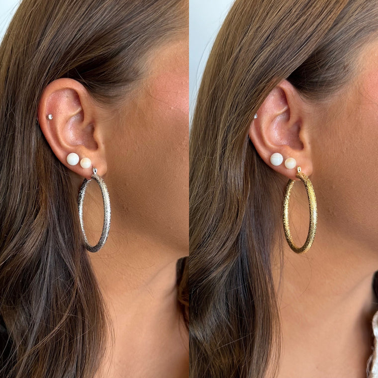 Heidi Hoop Earrings