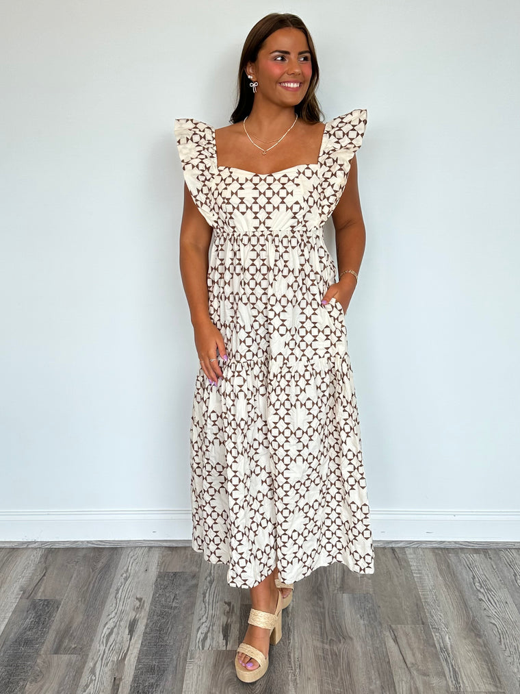 The Amelia Embroidered Dress