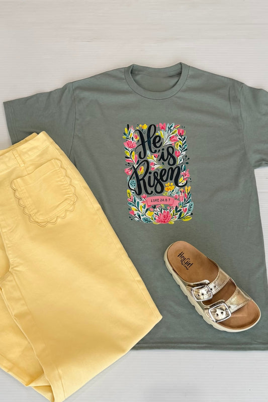 He Is Risen Tee **Daily Deal**Final Sale**