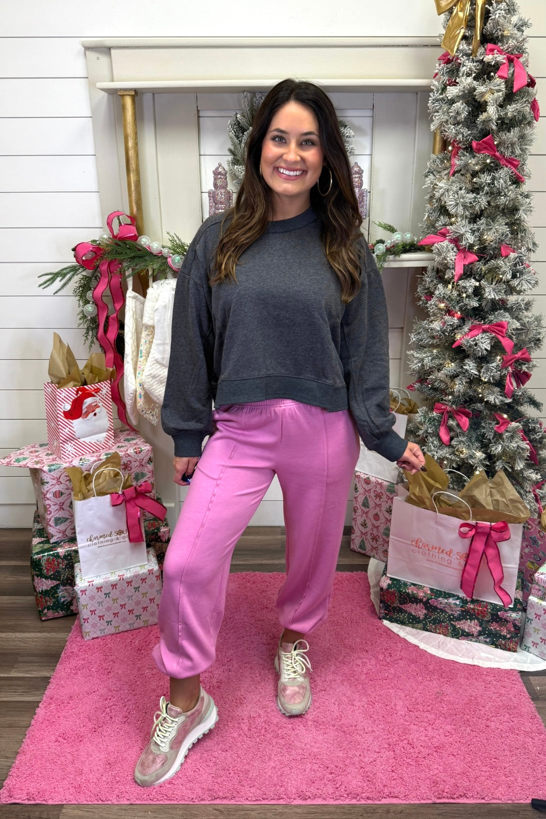 Charcoal Ease Pullover*Doorbuster*FINAL SALE* (Online)