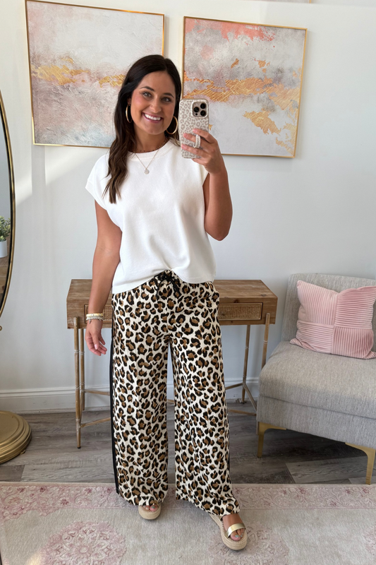 Leopard Whisper Pants