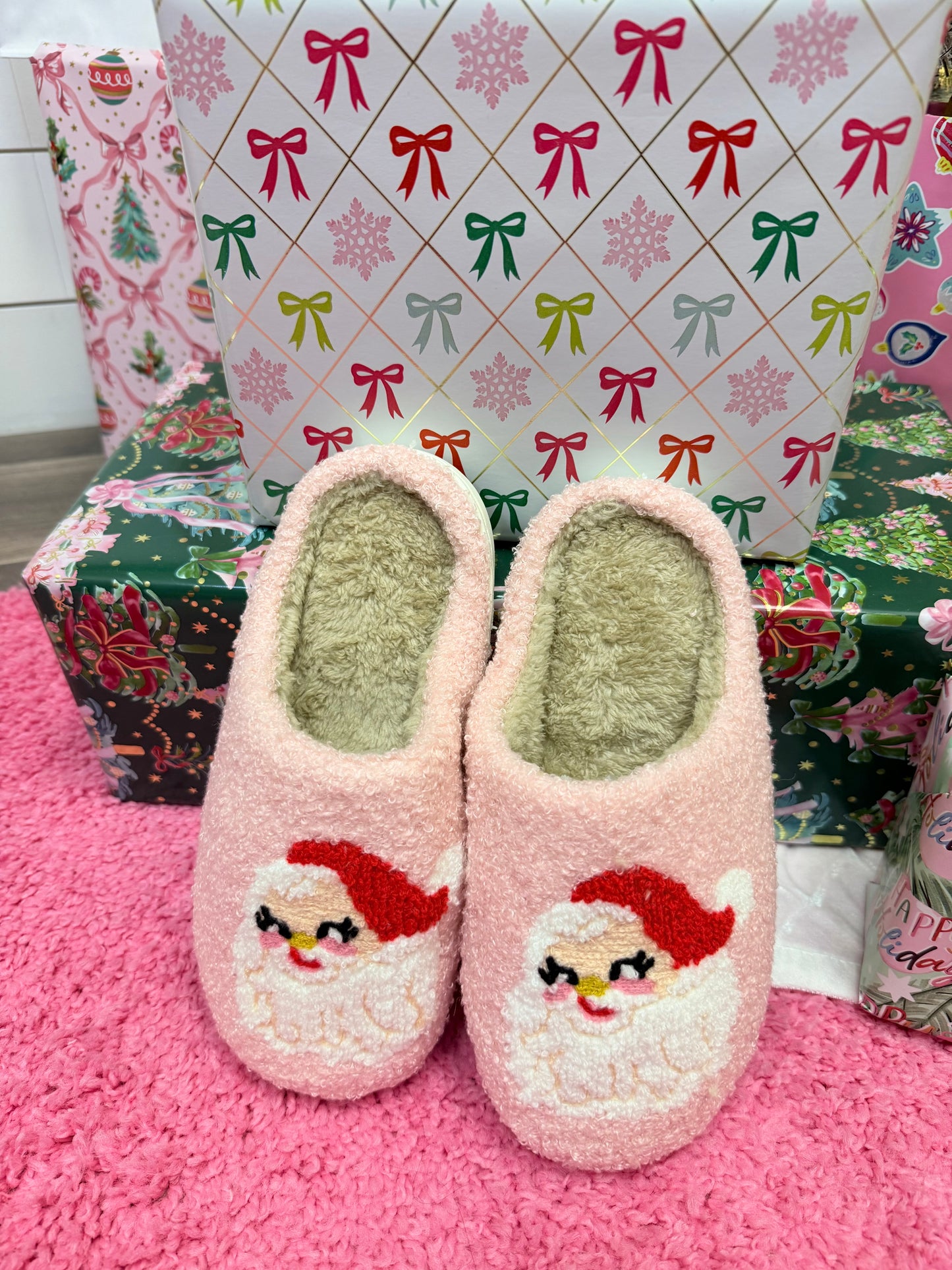 Santa Slippers