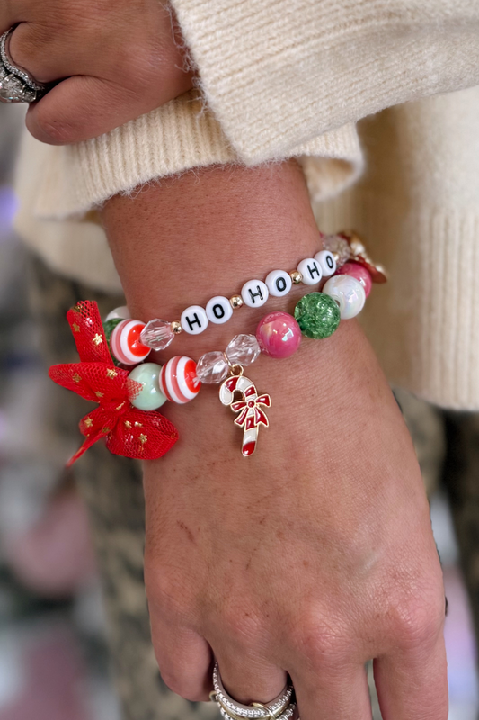 Fun & Bright HoHoHo Bracelet Set