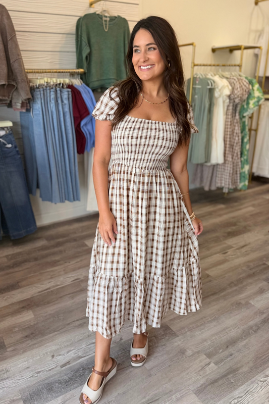 Fall For Me Midi Dress