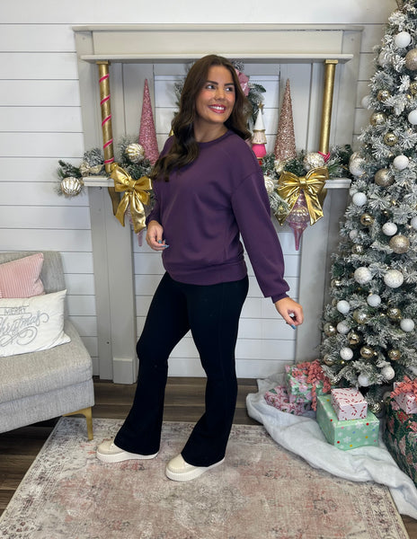 Sugar Plum Scuba Pullover