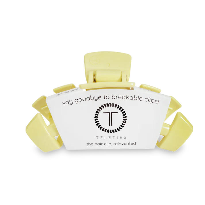 Teleties Classic Buttercup Large Claw Clip