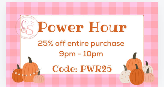 25% PWR HOUR