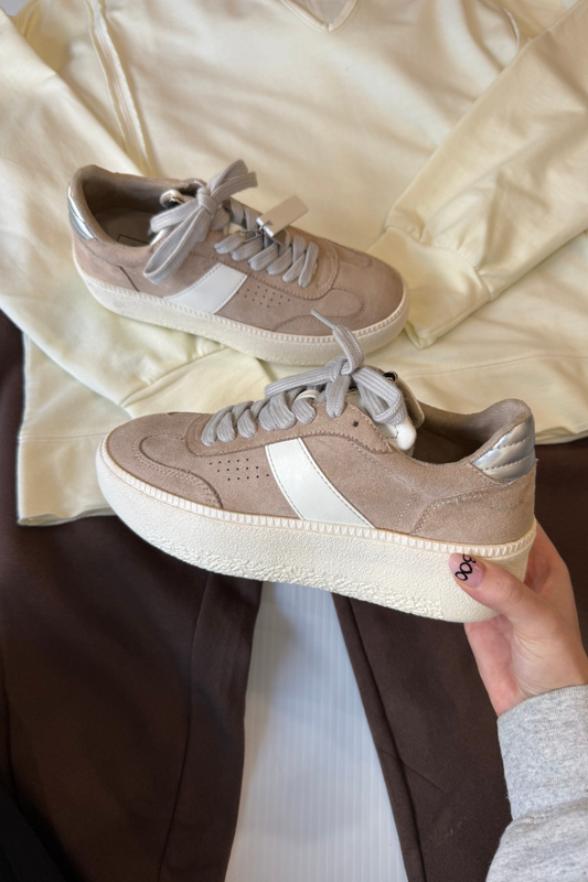 The Stacey Beige Sneaker