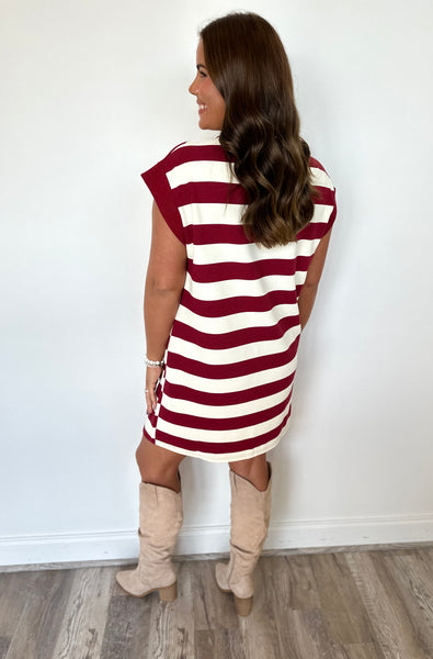 Scarlett Striped Dress  **Final Sale**