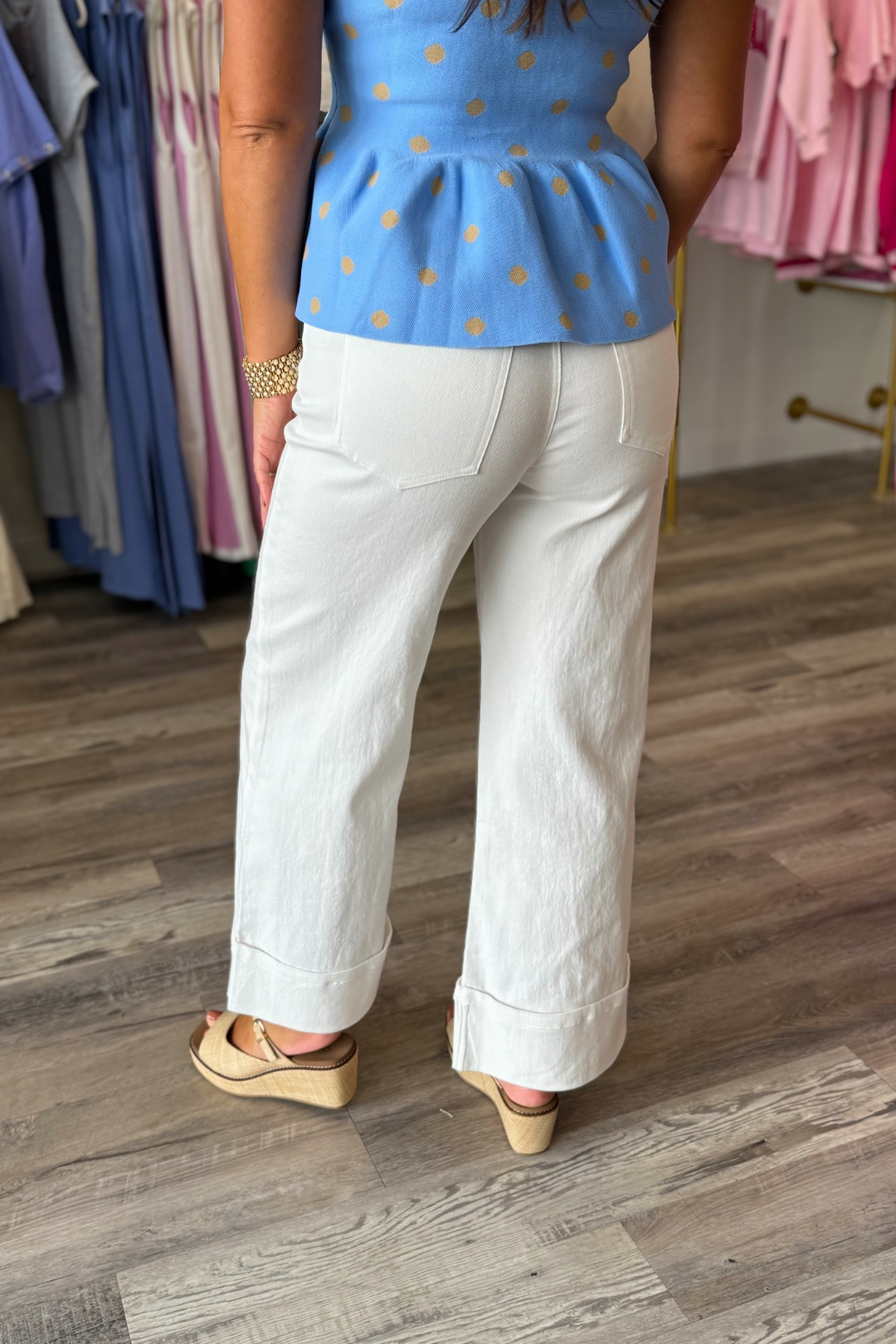 Cloud Dream Wide Leg Pants