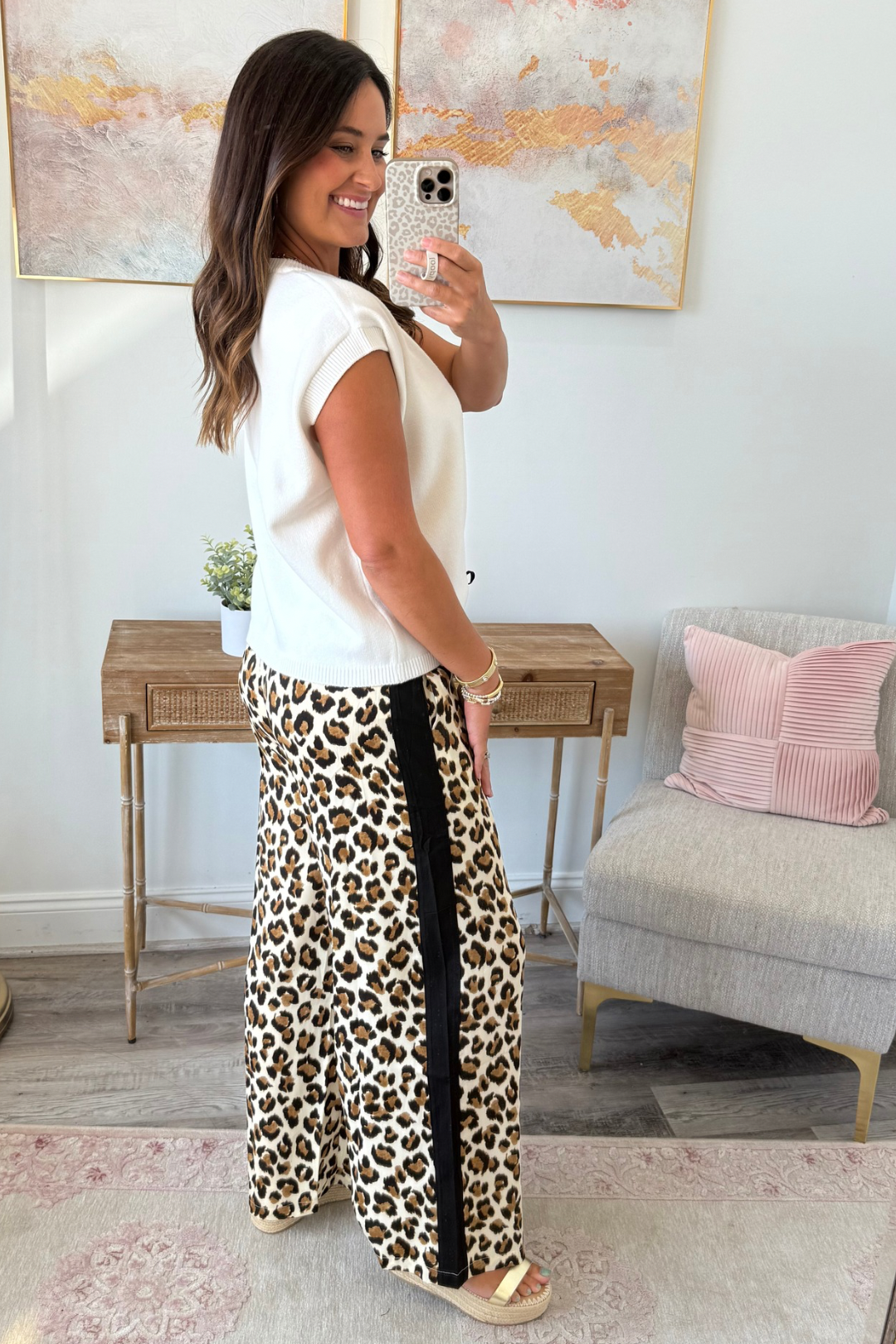 Leopard Whisper Pants
