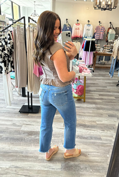 Fluttering Finesse Top
