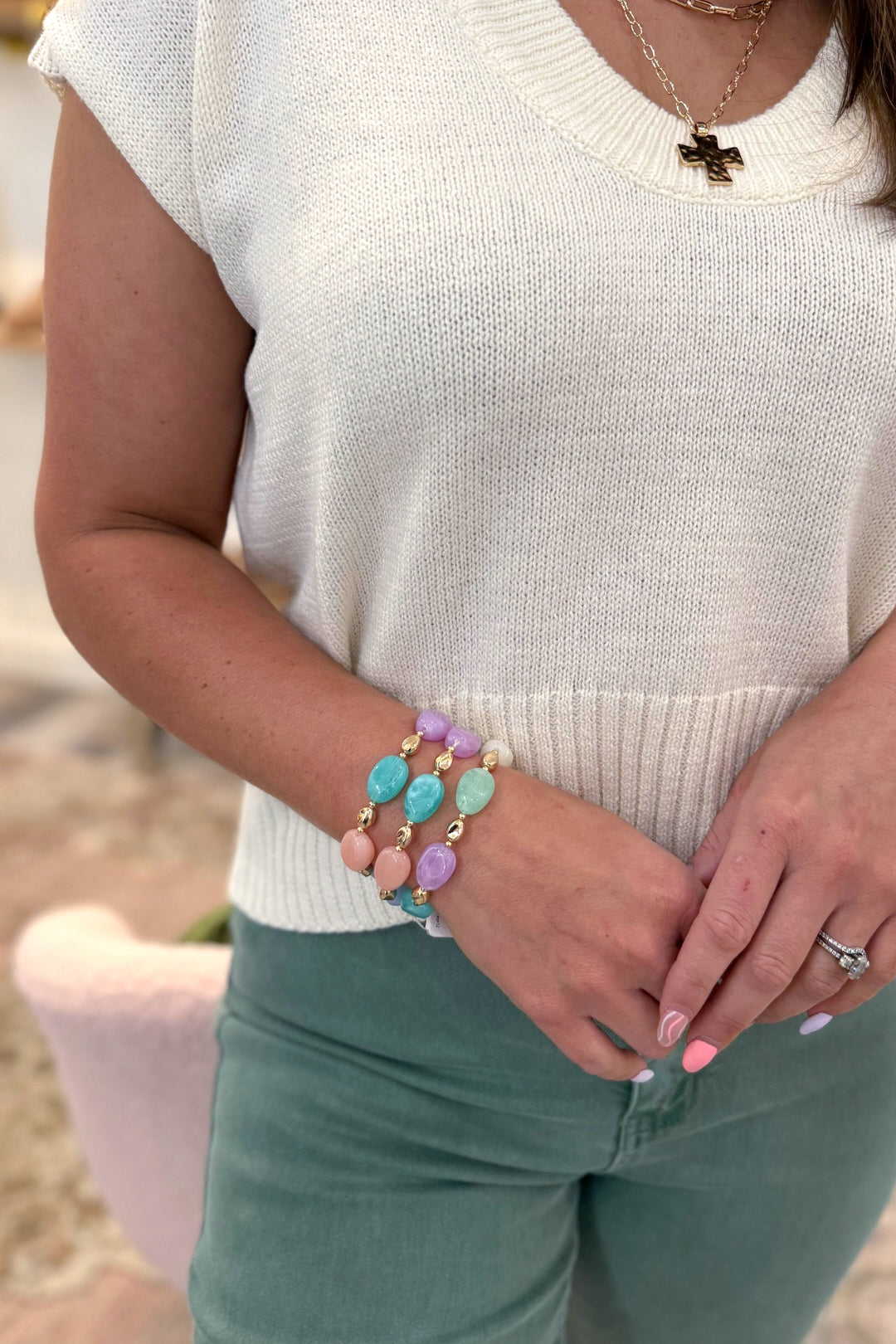 Candy Marble Bracelet Set
