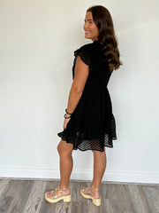 Raven Tiered Dress**Final Sale**