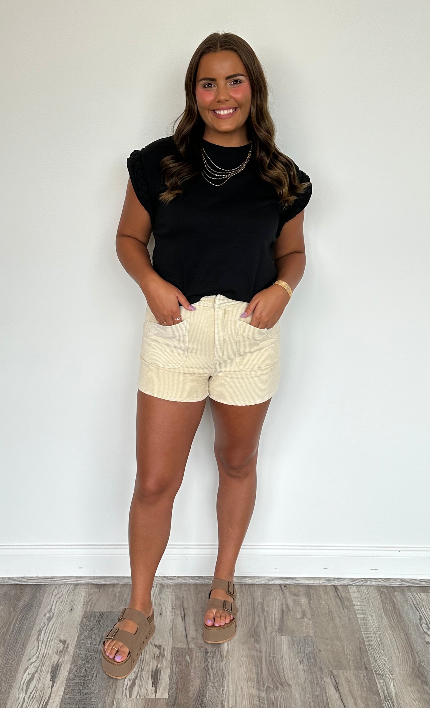 Corduroy Cutie Shorts  **Final Sale**