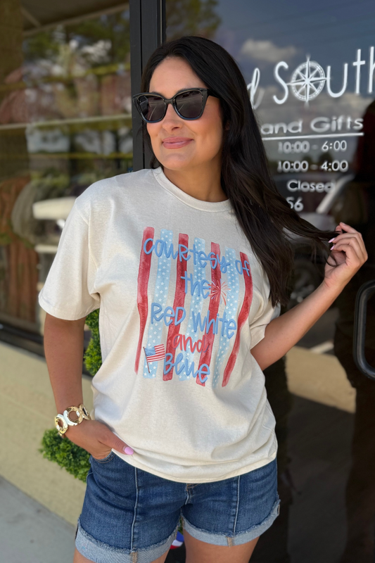 Courtesy of the Red White and Blue Tee
