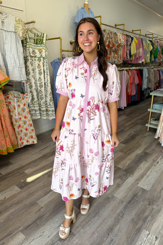 Magnolia Blush Maxi Dress