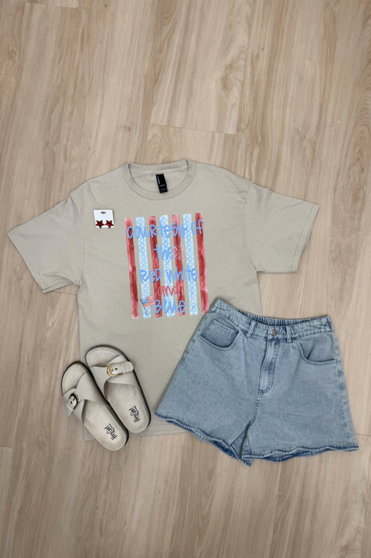 Courtesy of the Red White and Blue Tee