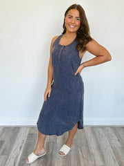 On The Go Midi Dress  **Final Sale**