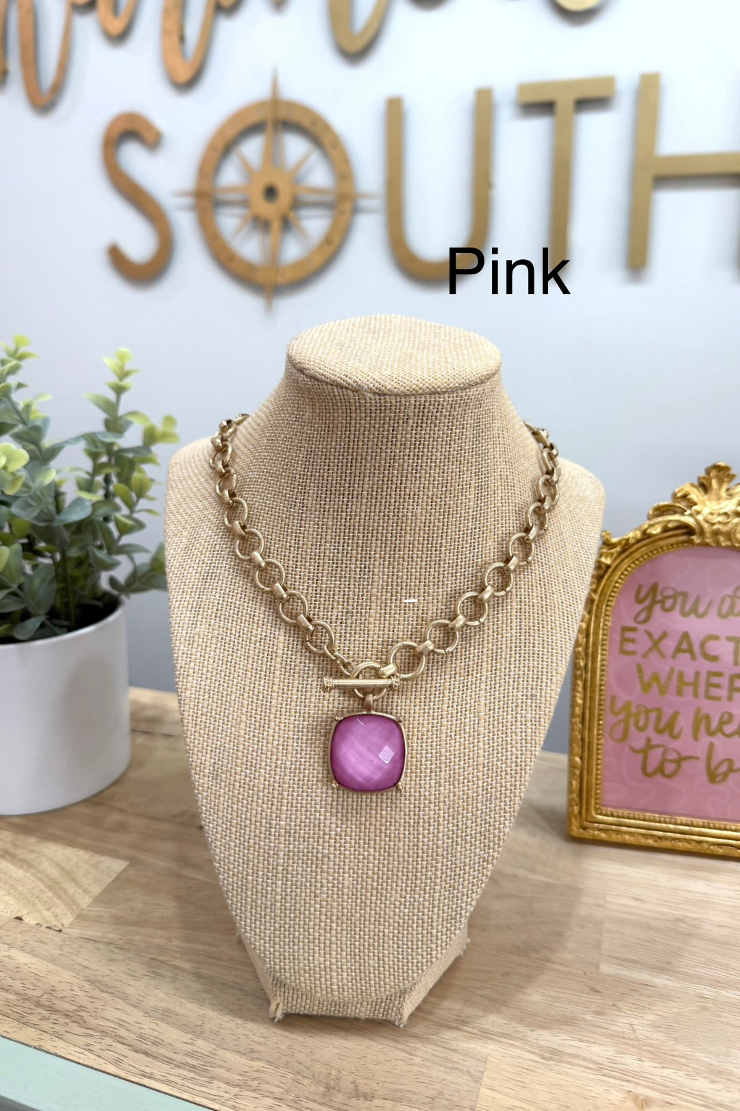 Luxe Latch Necklace