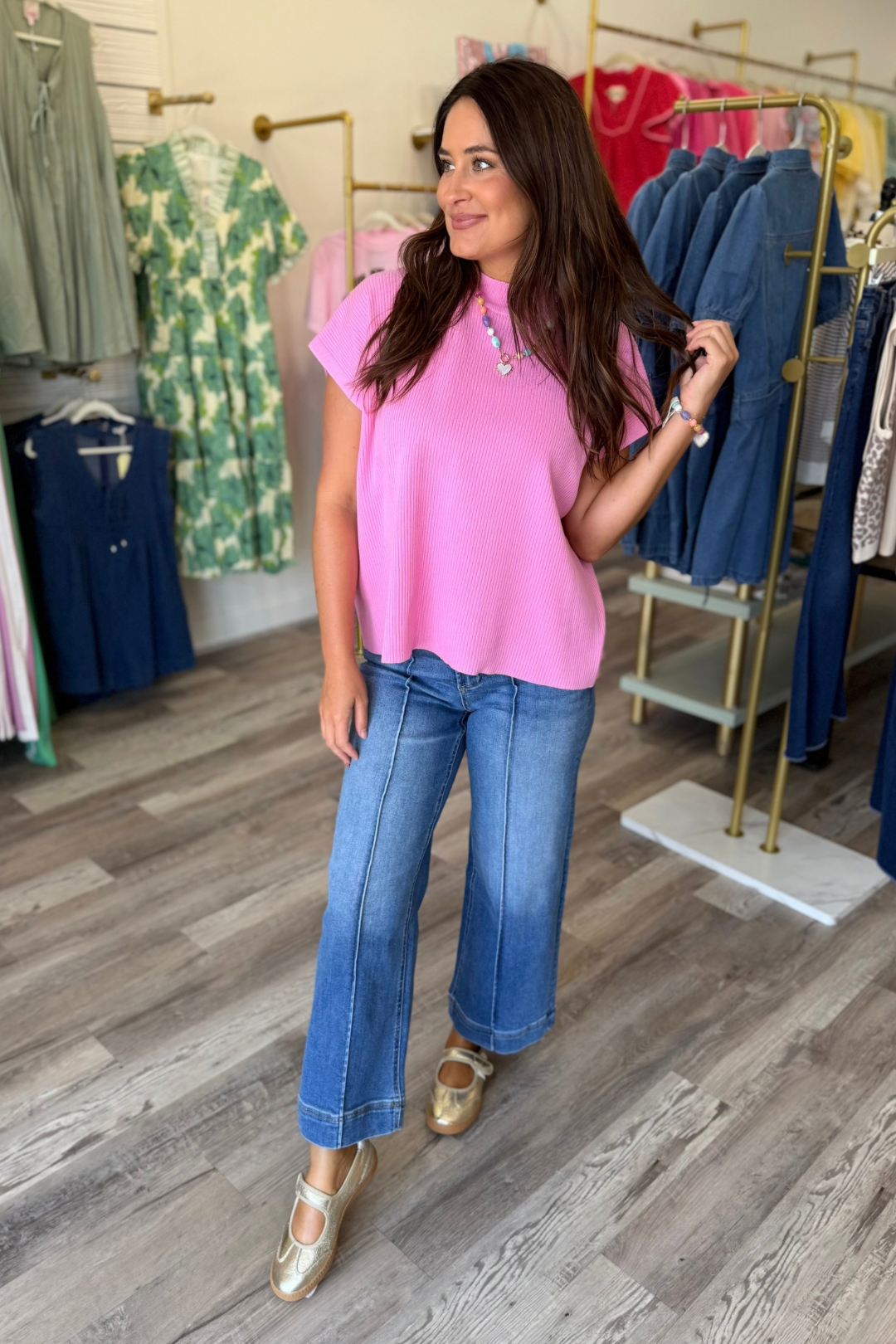Casual Ease Sweater Top